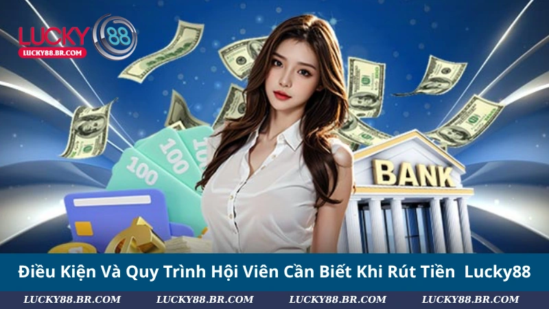 Điều Kiện Và Quy Trình Hội Viên Cần Biết Khi Rút Tiền Lucky88