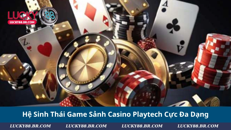Hệ Sinh Thái Game Sảnh Casino Playtech Cực Đa Dạng