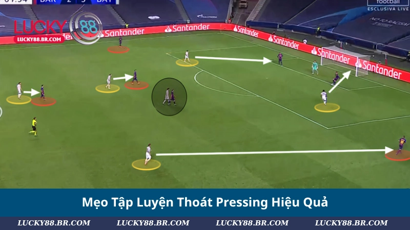 Mẹo Tập Luyện Thoát Pressing Hiệu Quả
