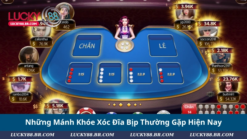 Những Mánh Khóe Xóc Đĩa Bịp Thường Gặp Hiện Nay