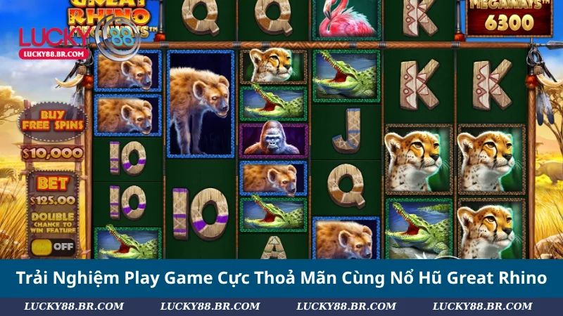 Trải Nghiệm Play Game Cực Thoả Mãn Cùng Nổ Hũ Great Rhino